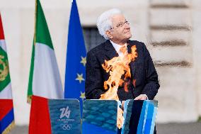 Milan Cortina 2026 Olympic Torch Relay Inauguration Ceremony - Rome