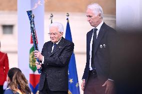 GIOCHI OLIMPICI - Olimpiadi Invernali Milano-Cortina 2026 - Olympic Torch Relay Inauguration Ceremony