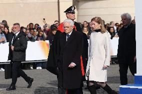 Milan Cortina 2026 Olympic Torch Relay Inauguration Ceremony - Rome