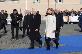 Milan Cortina 2026 Olympic Torch Relay Inauguration Ceremony - Rome