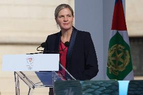 Milan Cortina 2026 Olympic Torch Relay Inauguration Ceremony - Rome