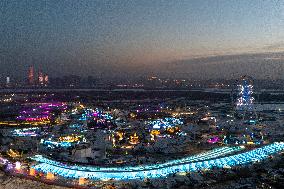 Construction Site of Ice and Snow World - China