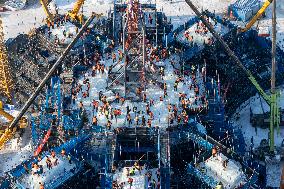 Construction Site of Ice and Snow World - China