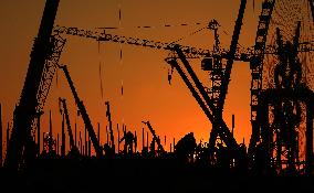 Construction Site of Ice and Snow World - China