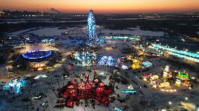 Construction Site of Ice and Snow World - China