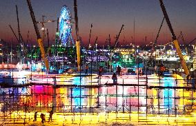 Construction Site of Ice and Snow World - China