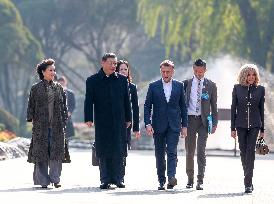 Macron Meets Xi Jinping - China