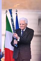 Milan Cortina 2026 Olympic Torch Relay Inauguration Ceremony - Rome