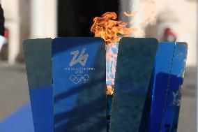 GIOCHI OLIMPICI - Olimpiadi Invernali Milano-Cortina 2026 - Olympic Torch Relay Inauguration Ceremony