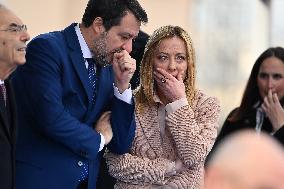 Milan Cortina 2026 Olympic Torch Relay Inauguration Ceremony - Rome