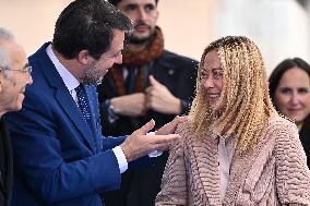 Milan Cortina 2026 Olympic Torch Relay Inauguration Ceremony - Rome