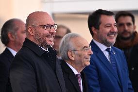 Milan Cortina 2026 Olympic Torch Relay Inauguration Ceremony - Rome