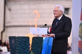 Milan Cortina 2026 Olympic Torch Relay Inauguration Ceremony - Rome