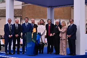 Milan Cortina 2026 Olympic Torch Relay Inauguration Ceremony - Rome