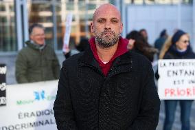 Protest Against Child Sexual Abuse - Paris