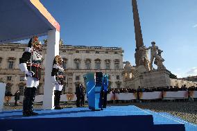 GIOCHI OLIMPICI - Olimpiadi Invernali Milano-Cortina 2026 - Olympic Torch Relay Inauguration Ceremony