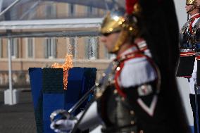 Milan Cortina 2026 Olympic Torch Relay Inauguration Ceremony - Rome