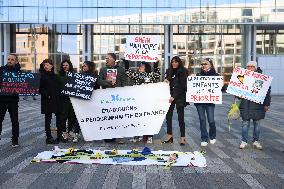 Protest Against Child Sexual Abuse - Paris