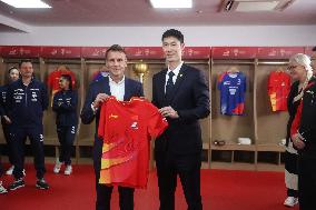 Macron at ITTF Mixed Team World Cup 2025 - China