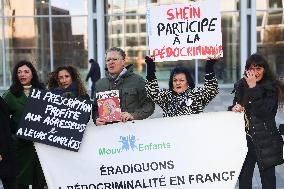 Protest Against Child Sexual Abuse - Paris