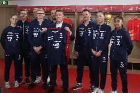 Macron at ITTF Mixed Team World Cup 2025 - China