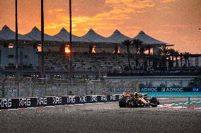 F1 Abu Dhabi Grand Prix - Practice Day