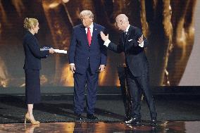 Donald Trump Receives The FIFA Peace Prize At 2026 FIFA World Cup Draw Event - Washington