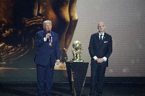 Donald Trump Receives The FIFA Peace Prize At 2026 FIFA World Cup Draw Event - Washington