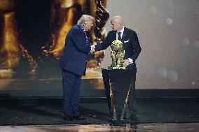 Donald Trump Receives The FIFA Peace Prize At 2026 FIFA World Cup Draw Event - Washington