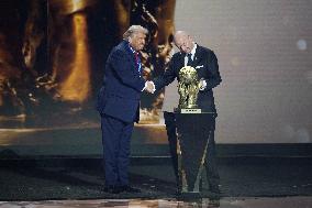 Donald Trump Receives The FIFA Peace Prize At 2026 FIFA World Cup Draw Event - Washington