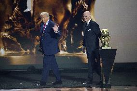 Donald Trump Receives The FIFA Peace Prize At 2026 FIFA World Cup Draw Event - Washington