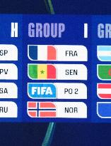 Illustration Of France's Group I For 2026 FIFA World Cup At Draw Ceremony - Washington