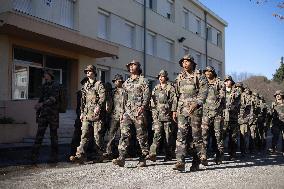 Immersion day on the implementation of National Service within the Air and Space Force - Orange