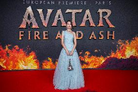 « Avatar: Fire And Ash » European Premiere - Paris