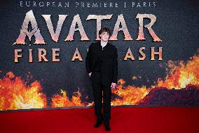« Avatar: Fire And Ash » European Premiere - Paris