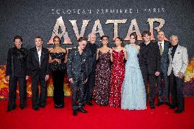« Avatar: Fire And Ash » European Premiere - Paris