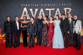 « Avatar: Fire And Ash » European Premiere - Paris