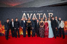 « Avatar: Fire And Ash » European Premiere - Paris