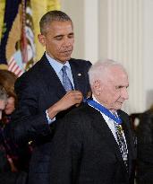 President Obama Honors Celebrities - Washington