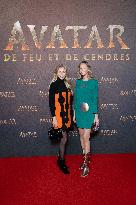 Avatar: Fire And Ash European Premiere Guest and VIP - Paris AJ
