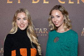 Avatar: Fire And Ash European Premiere Guest and VIP - Paris AJ