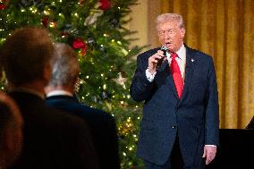 President Trump and First Lady attend Andrea Bocelli Concert