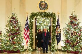 President Trump and First Lady attend Andrea Bocelli Concert