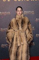 Avatar: Fire And Ash European Premiere Guest and VIP - Paris AJ