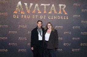 Avatar: Fire And Ash European Premiere Guest and VIP - Paris AJ