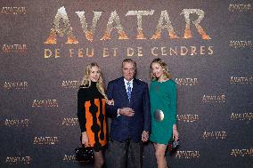 Avatar: Fire And Ash European Premiere Guest and VIP - Paris AJ