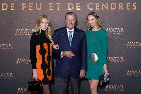 Avatar: Fire And Ash European Premiere Guest and VIP - Paris AJ