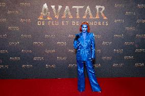 Avatar: Fire And Ash European Premiere Guest and VIP - Paris AJ