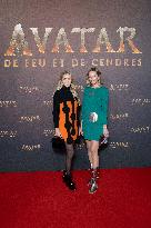 Avatar: Fire And Ash European Premiere Guest and VIP - Paris AJ