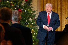 President Trump and First Lady attend Andrea Bocelli Concert